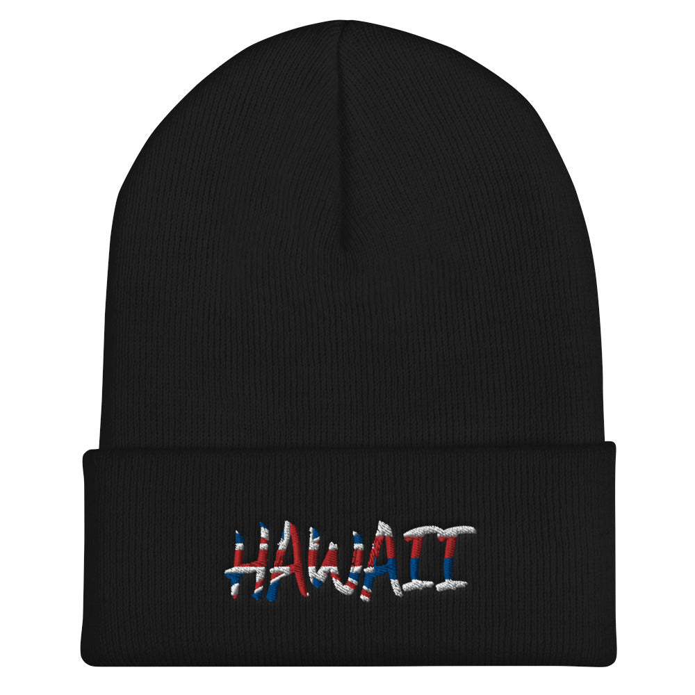 Hawaii Cuffed Beanie