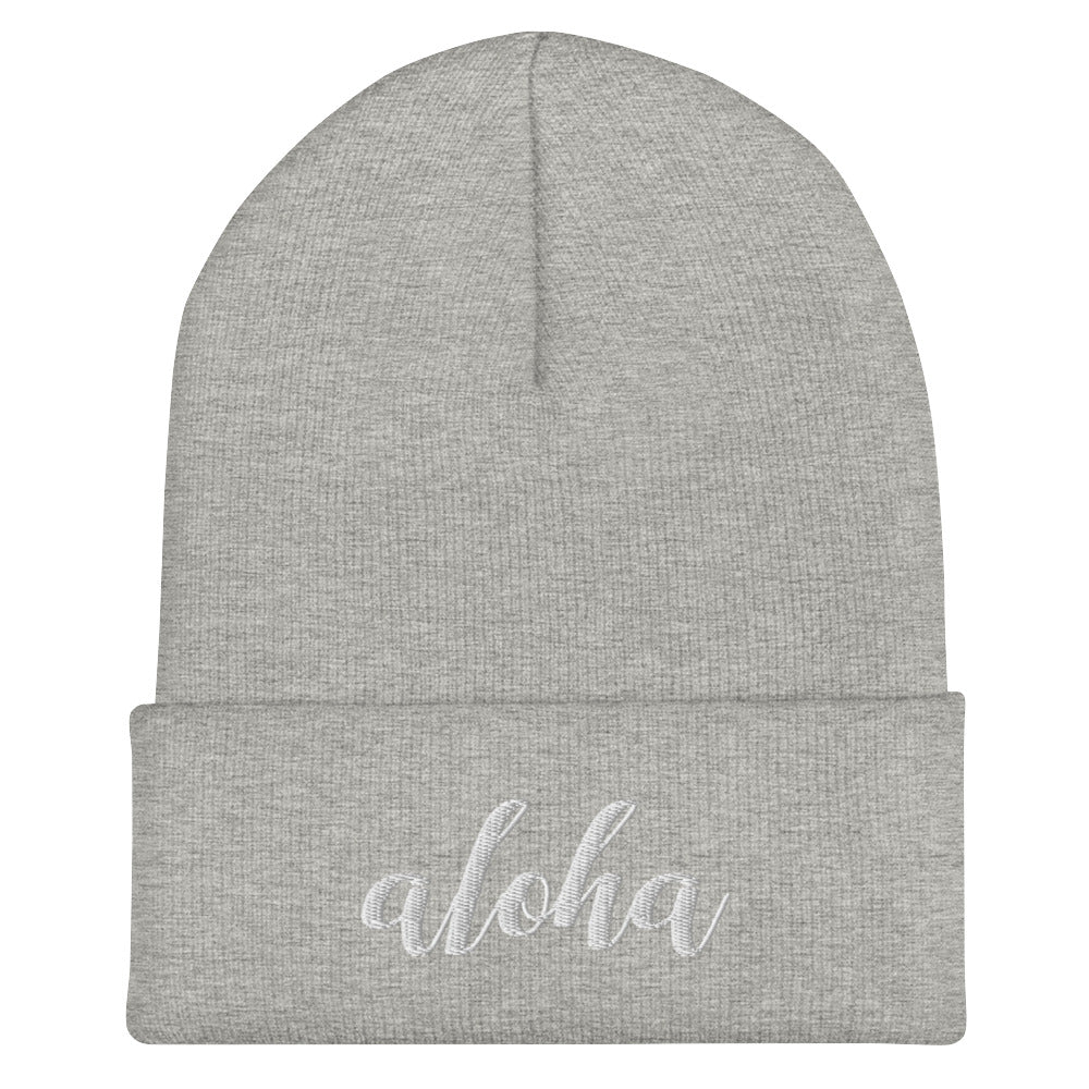 Aloha Cuffed Beanie