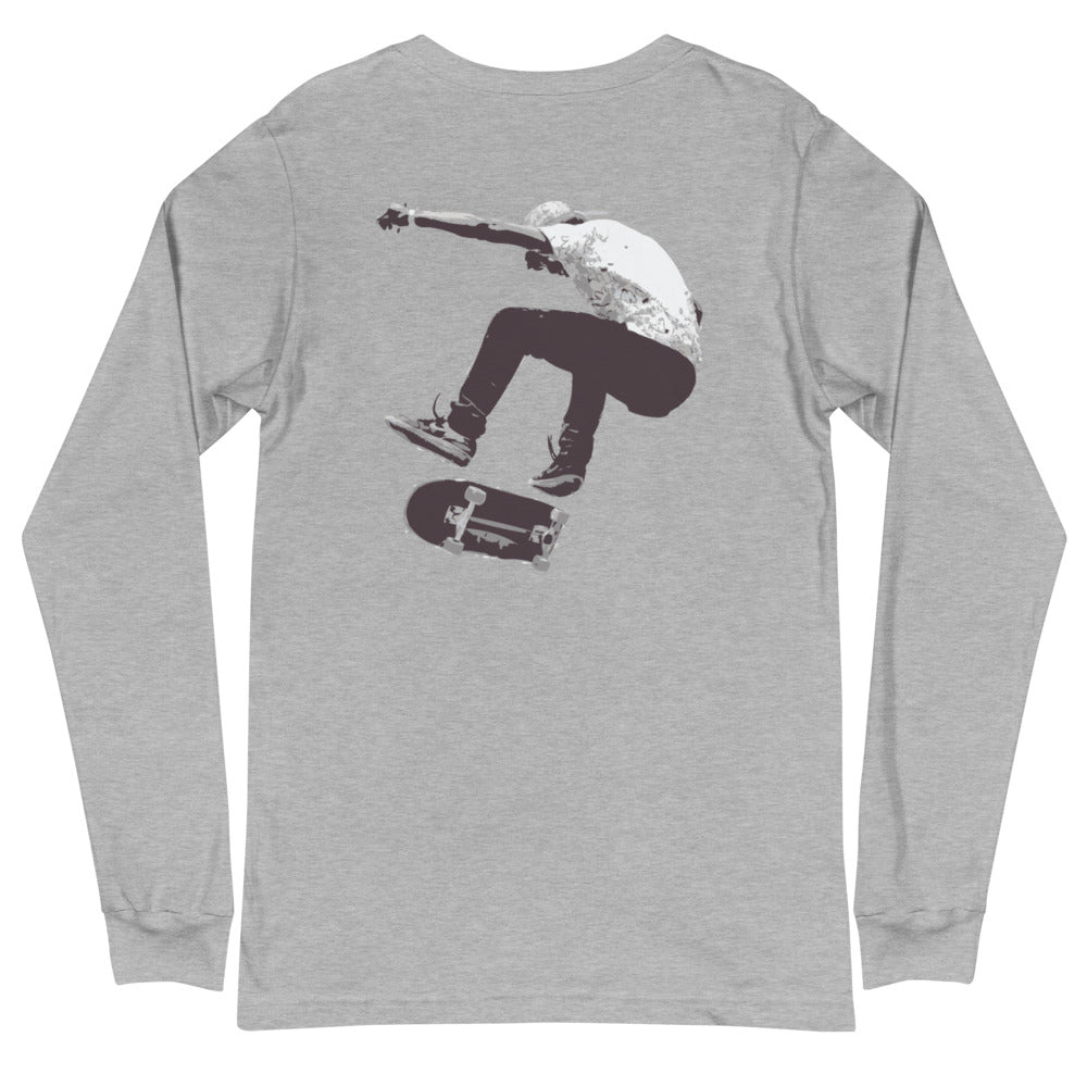 Skater Unisex Long Sleeve Tee