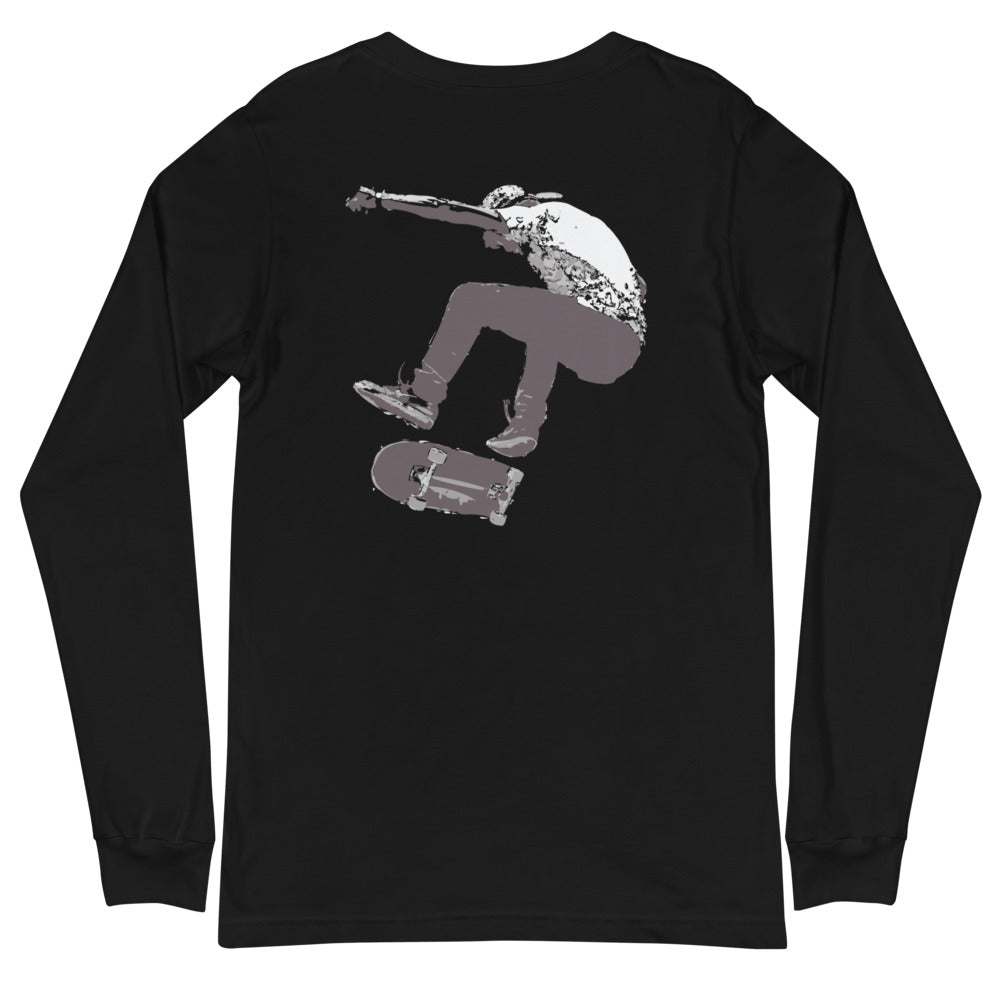 Skater Unisex Long Sleeve Tee